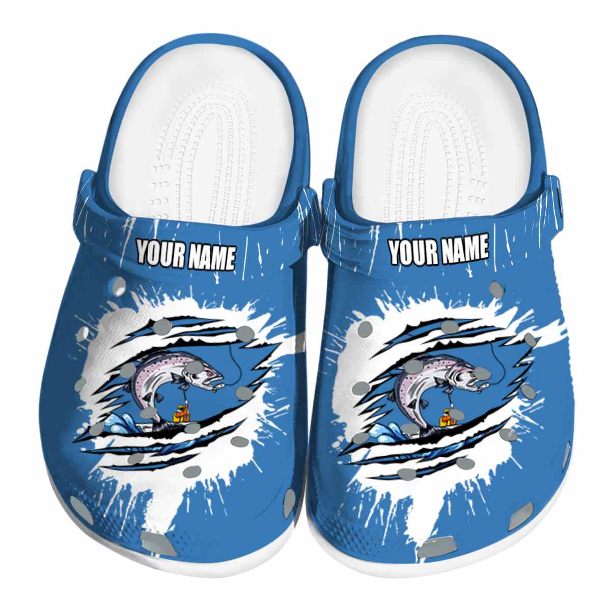 Fishing Crocs Crocband Clogs Shoes Comfortable For Men Women and Kids