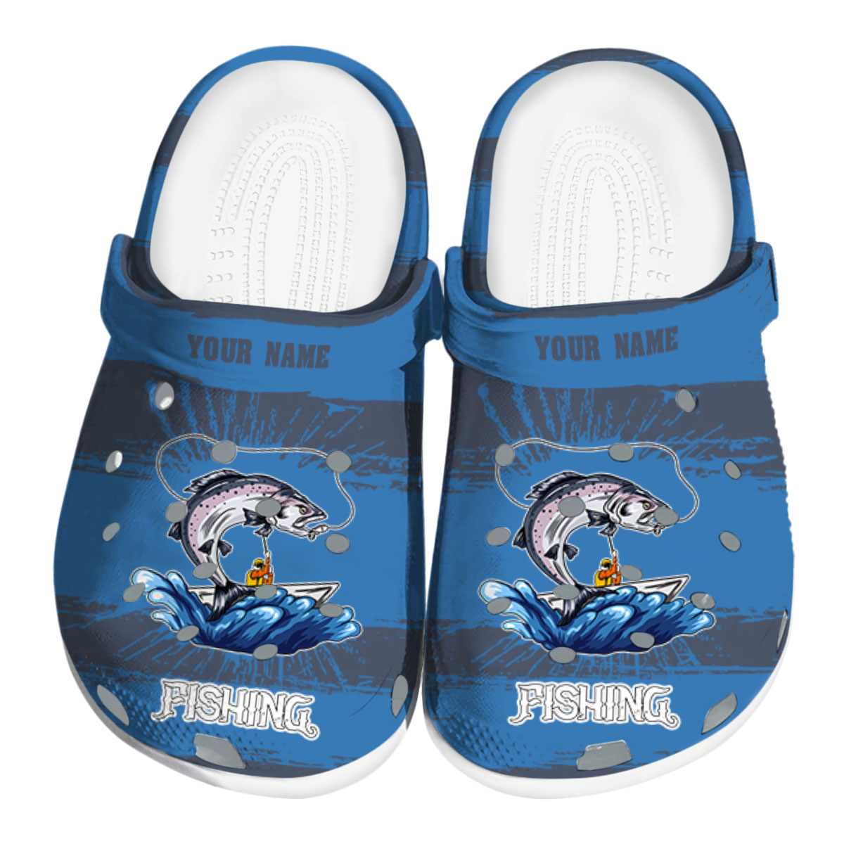 Fishing Crocs Crocband Clogs Shoes Comfortable For Men Women and Kids