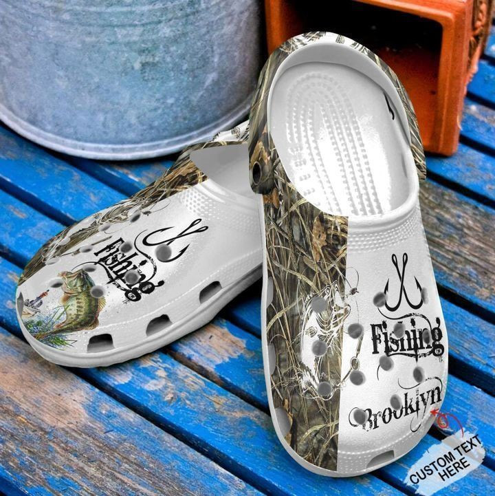 Fishing Man Classic Clogs Shoes