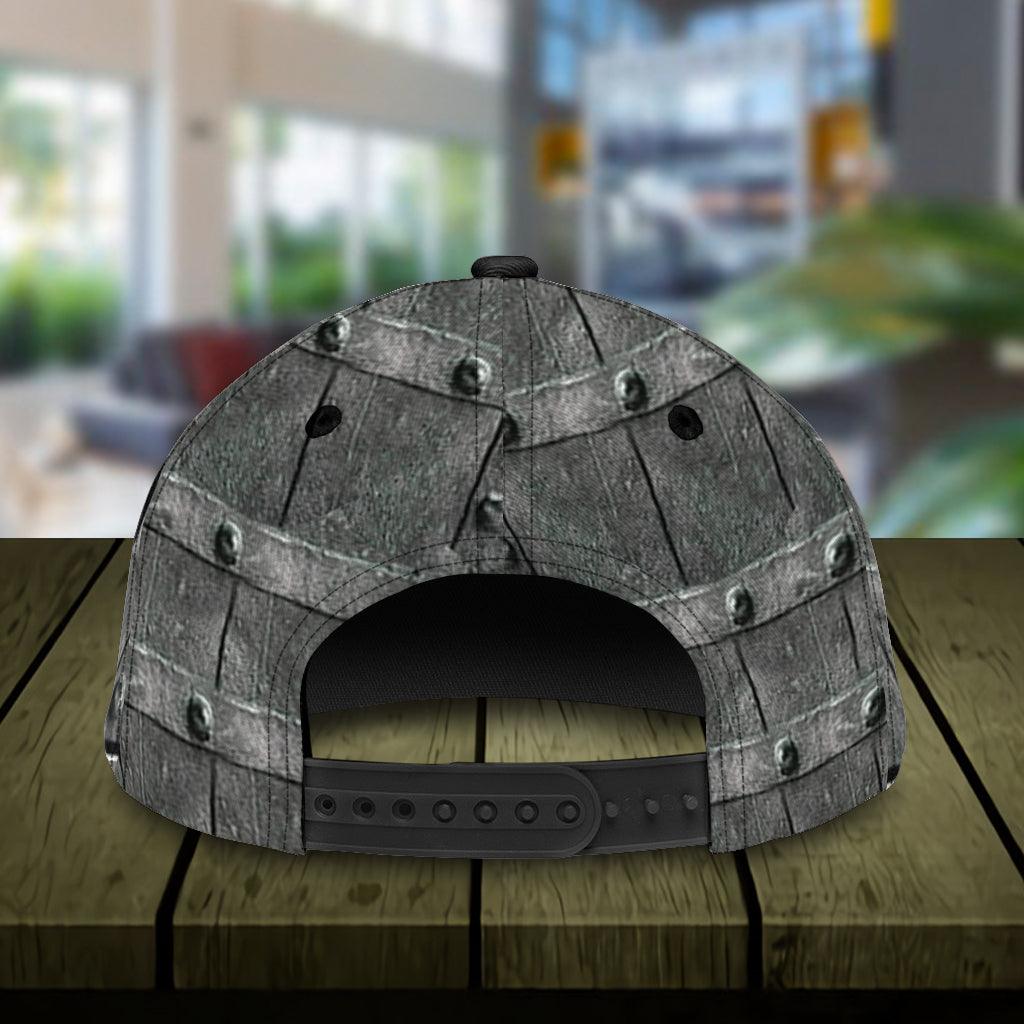 Fishing Metal Personalized Classic Cap, Personalized Gift for Fishing Lovers Trucker Hats Custom Hats Gifts For Men & Women