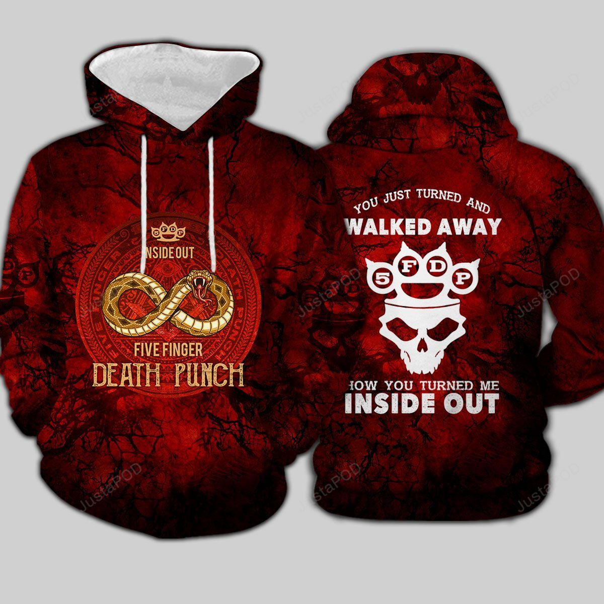 Five Finger Death Punch 3D All Over Print Hoodie, Zip Hoodie
