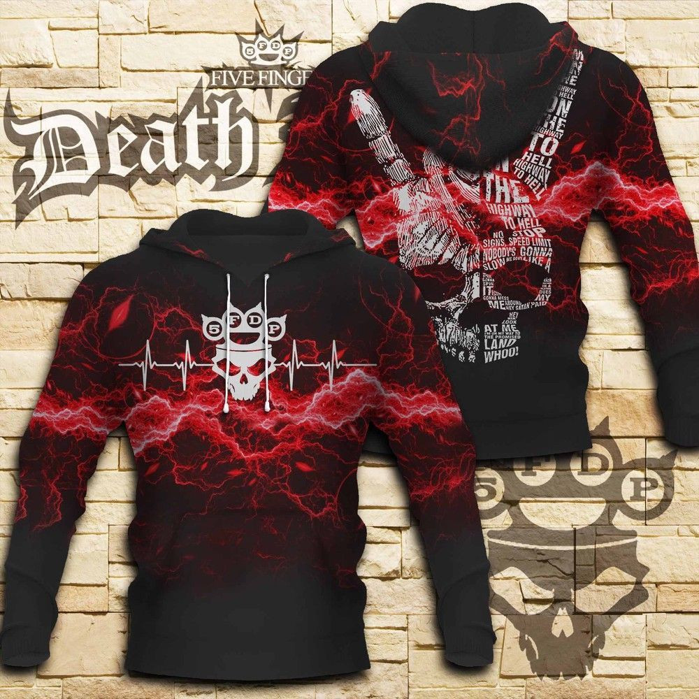 Five Finger Death Punch 3D All Over Print Hoodie, Zip Hoodie