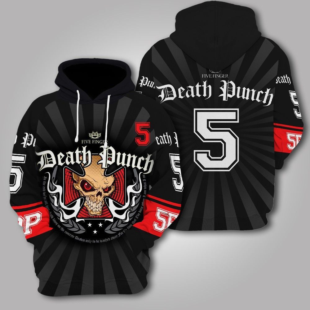 Five Finger Death Punch 3D All Over Print Hoodie, Zip Hoodie