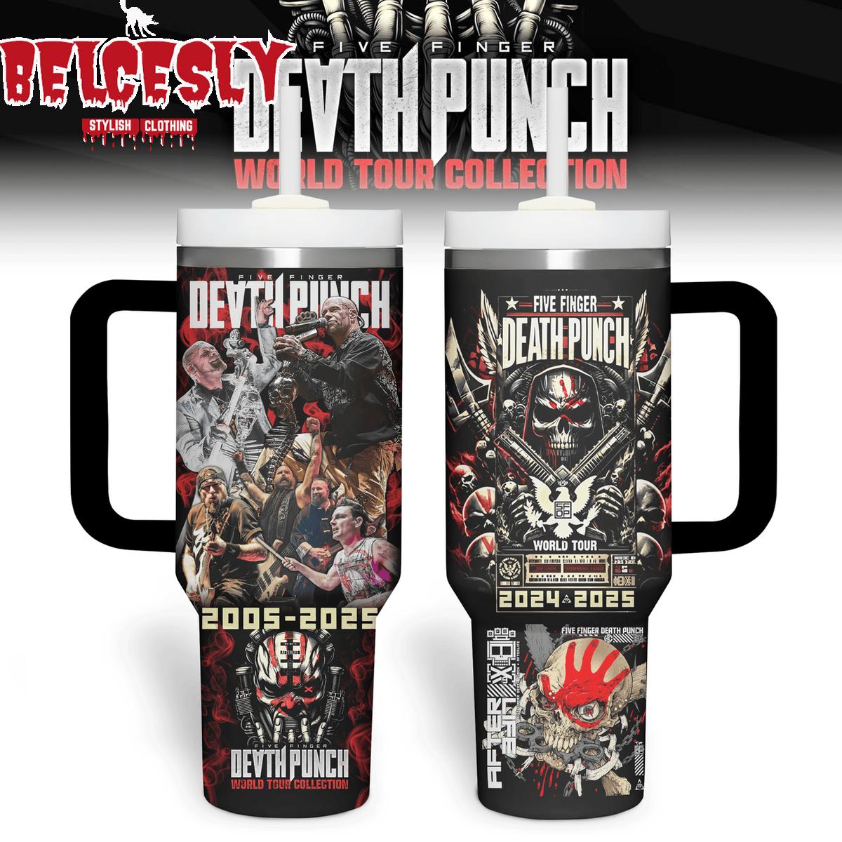 Five Finger Death Punch Music Custom Stanley Cup 40 oz 30 oz Tumbler With HandleTVC2301538