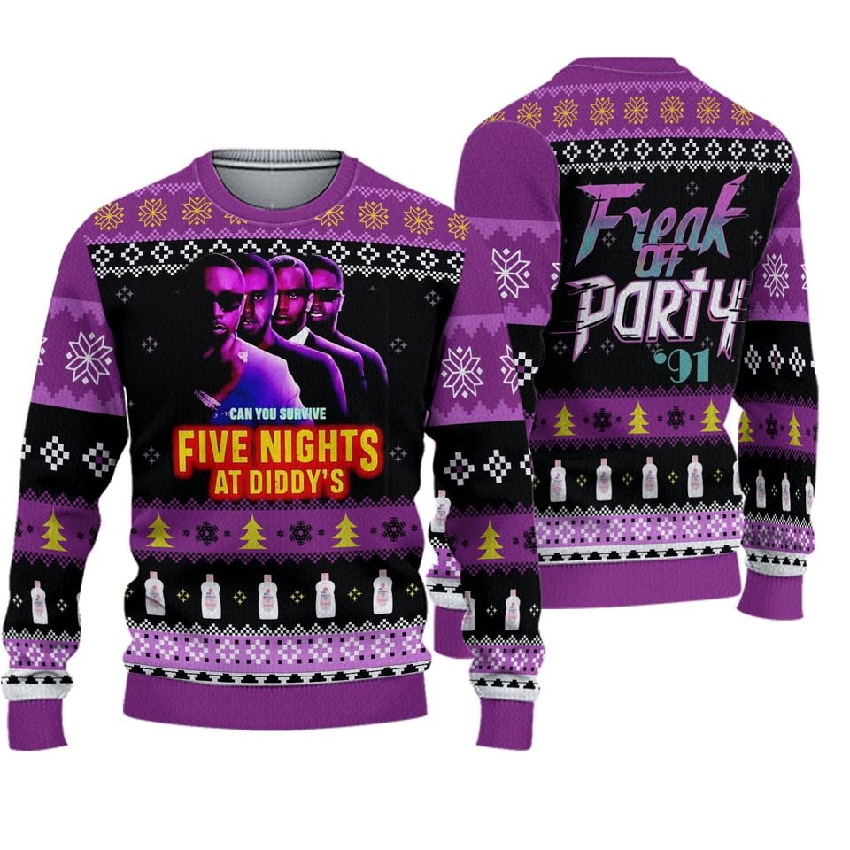 Five Nights at Diddys Ugly Sweater