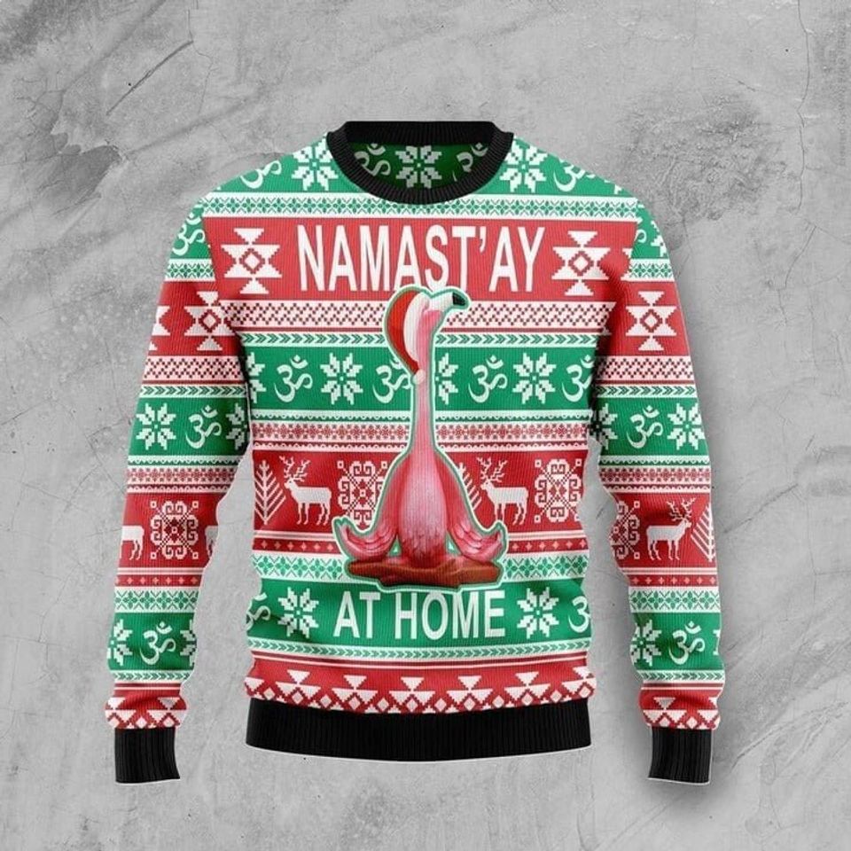 Flamingo Christmas Reunion Ugly Christmas Sweater