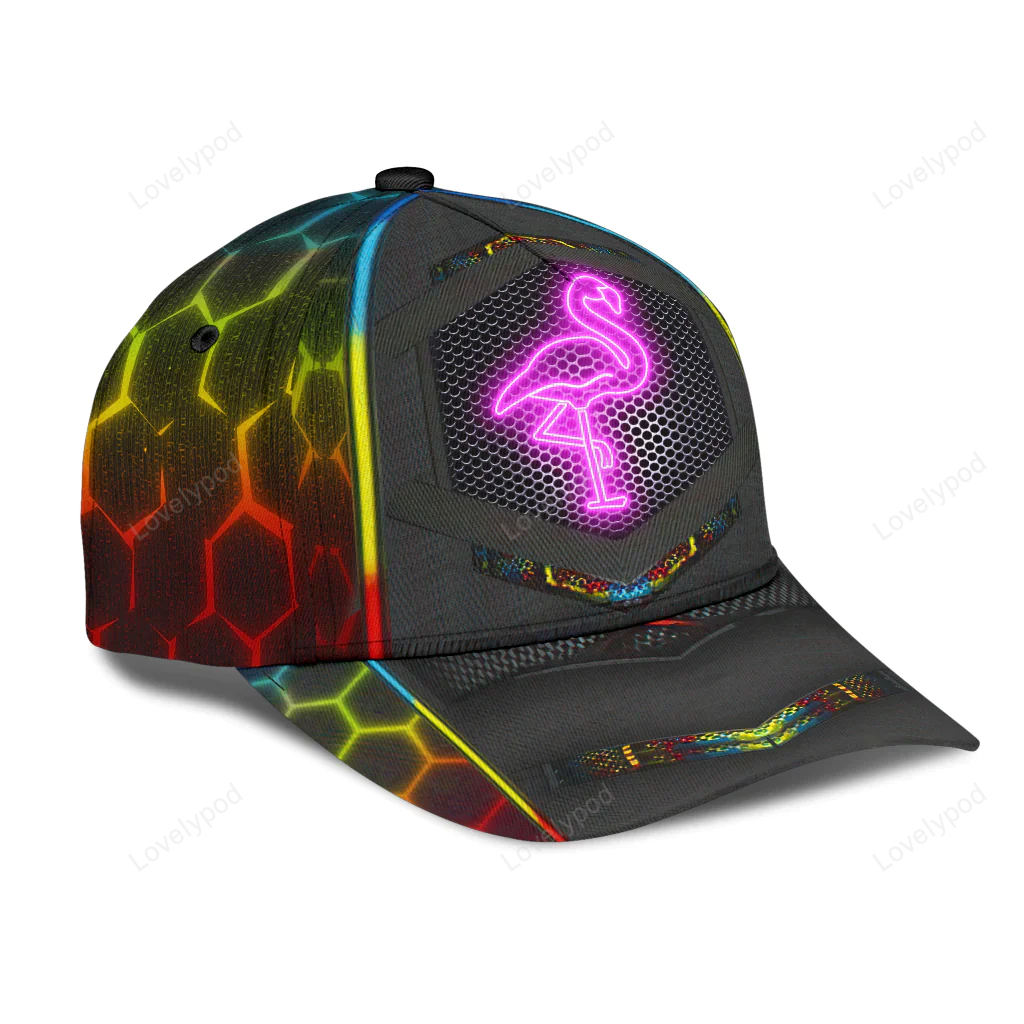 Flamingo Classic Cap, Gift for Flamingo Lovers, Flamingo Pink. Horse hat for men and women Trucker Hats Custom Hats Gifts For Men & Women