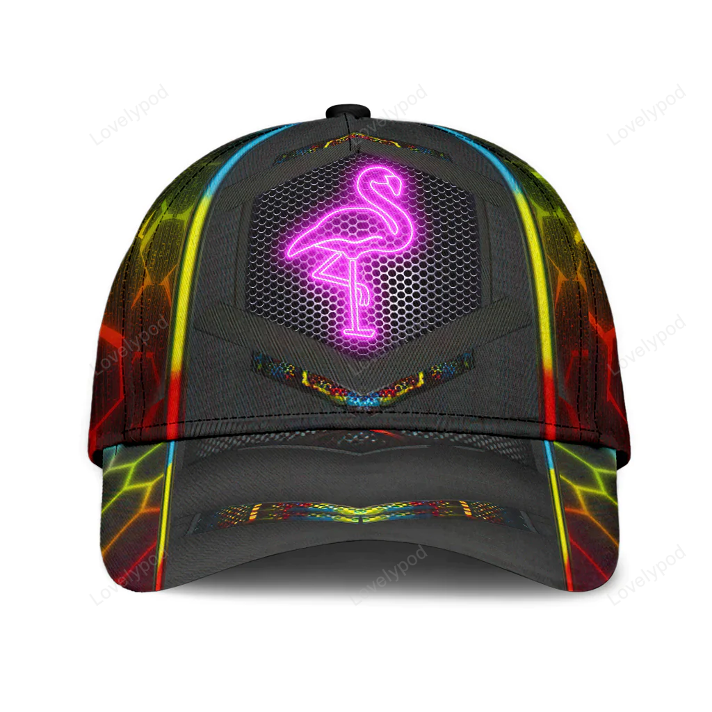 Flamingo Classic Cap, Gift for Flamingo Lovers, Flamingo Pink. Horse hat for men and women Trucker Hats Custom Hats Gifts For Men & Women