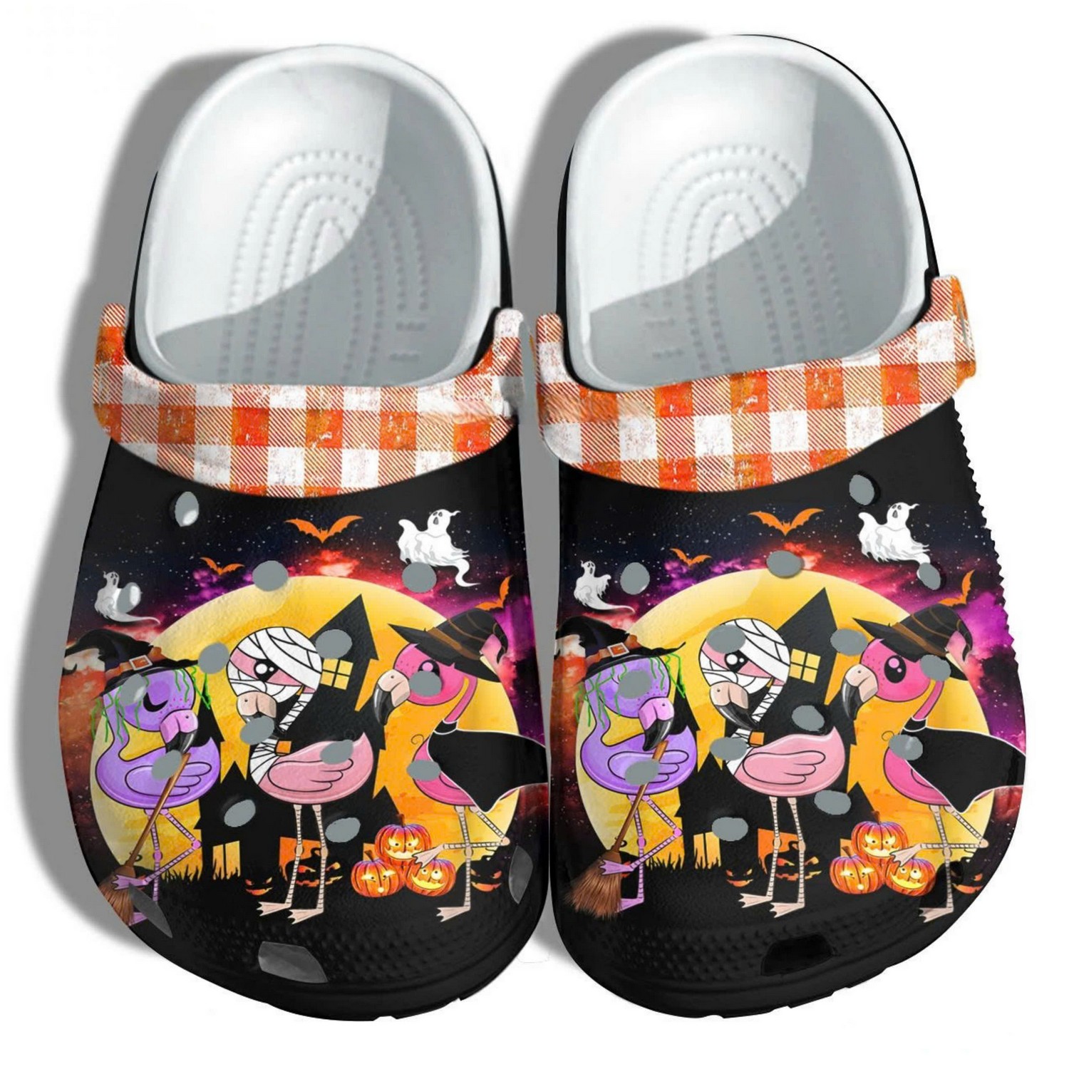 Flamingo Crocs Crocband Clogs Shoes Comfortable For Men Women and Kids