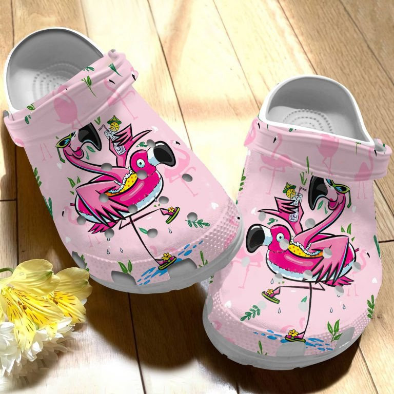Flamingo Summer Clogs Shoes Birthday Gifts For Female Girls
