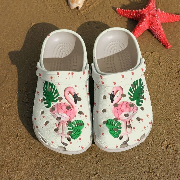 Flamingo Tropical Classic Clogs Shoes