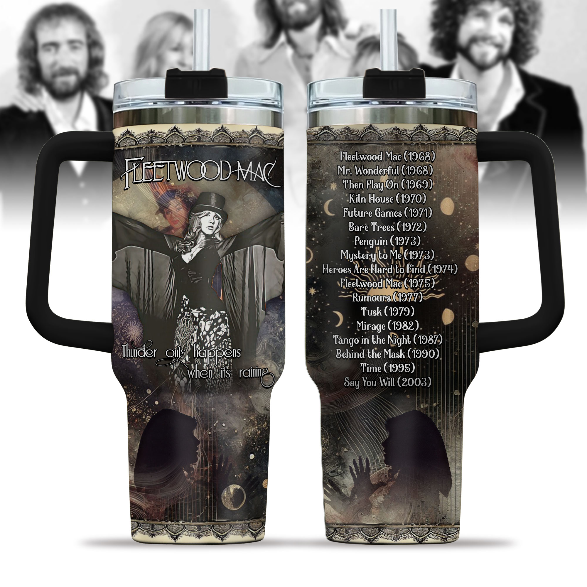 Fleetwood Mac Music Custom Stanley Cup 40 oz 30 oz Tumbler With HandleTVC2301176