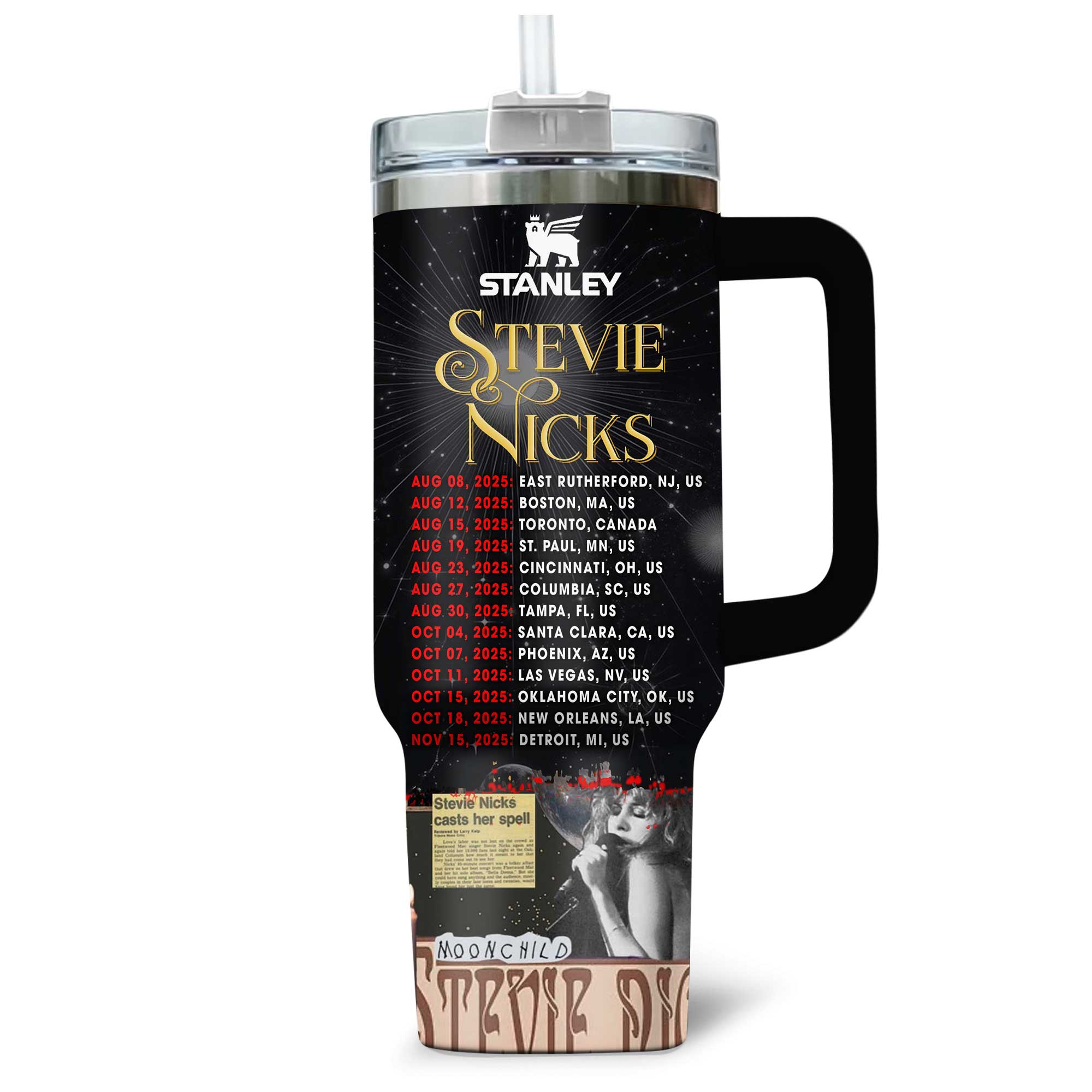 Fleetwood Mac Music Custom Stanley Cup 40 oz 30 oz Tumbler With HandleTVC2301177 - Image 4