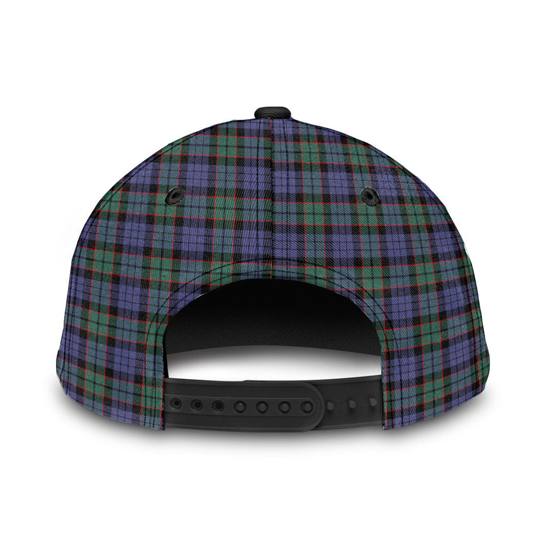 Fletcher Modern Tartan Baseball Cap, Tartan Plaid Cap with Family Crest K23 Trucker Hats Custom Hats Gifts For Men & Women