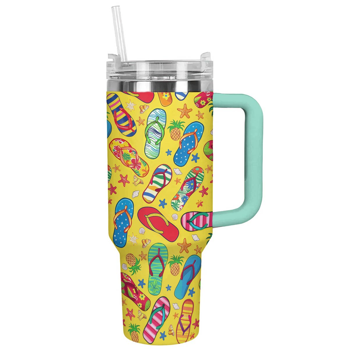 Flipflops Custom Stanley Cup 40 oz 30 oz Tumbler With HandleTVC2301789