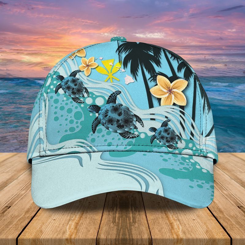 Flora Turtle Fashionable Unique Trending Classic Cap Baseball Cap Trucker Hats Custom Hats Gifts For Men & Women