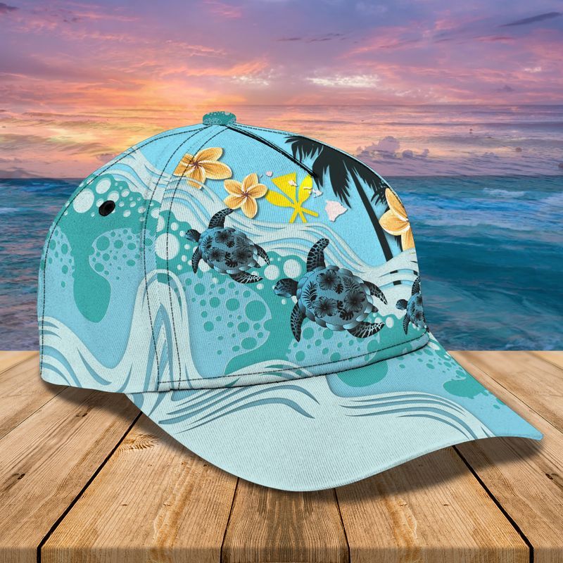 Flora Turtle Fashionable Unique Trending Classic Cap Baseball Cap Trucker Hats Custom Hats Gifts For Men & Women