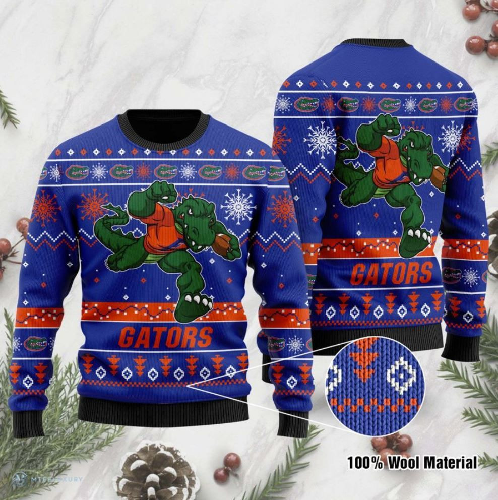 Florida Gators Football For Fans Ugly Christmas Sweater Adult 3D Funny Matching for family