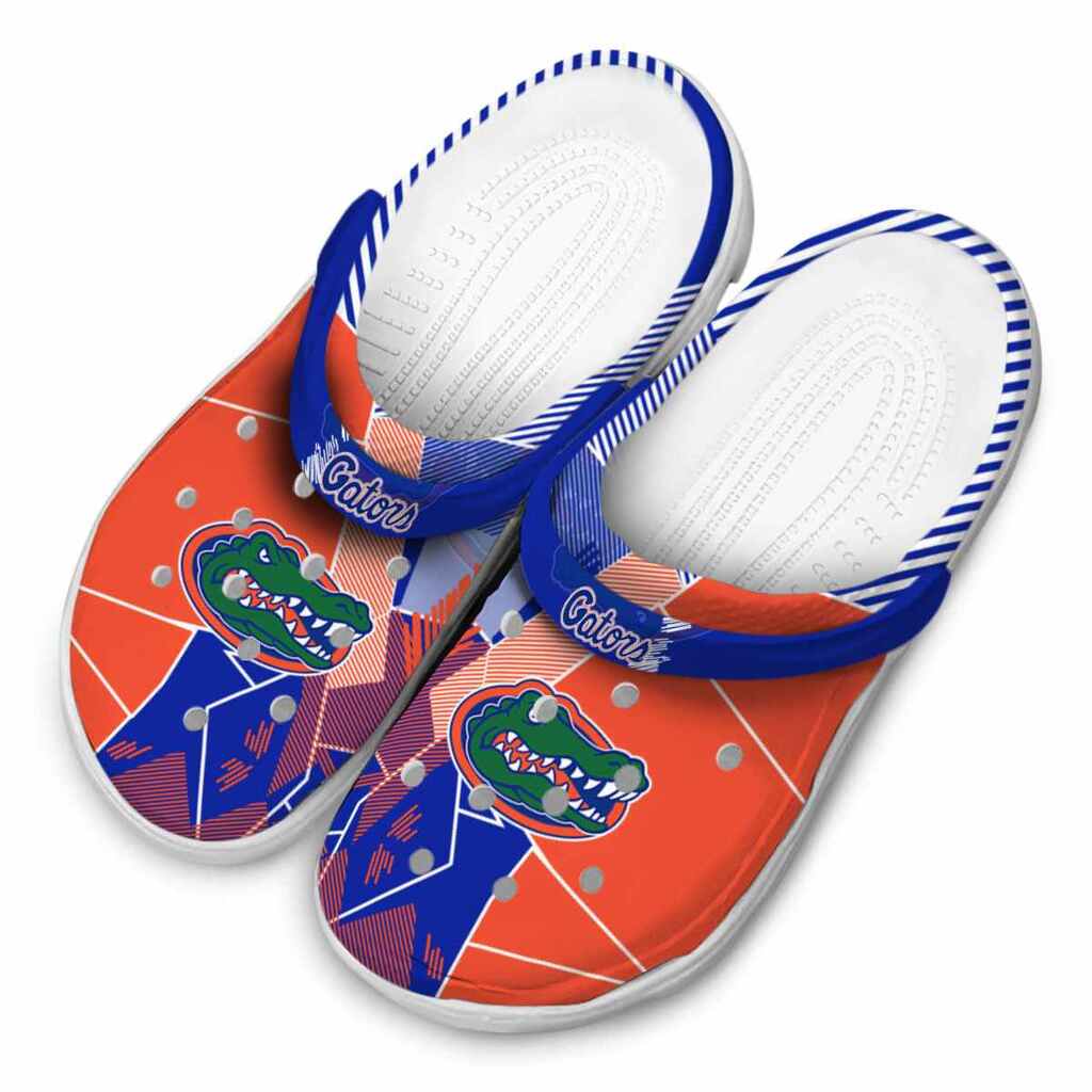 Florida Gators Geometric Background ClogTVC1801989 - Image 4