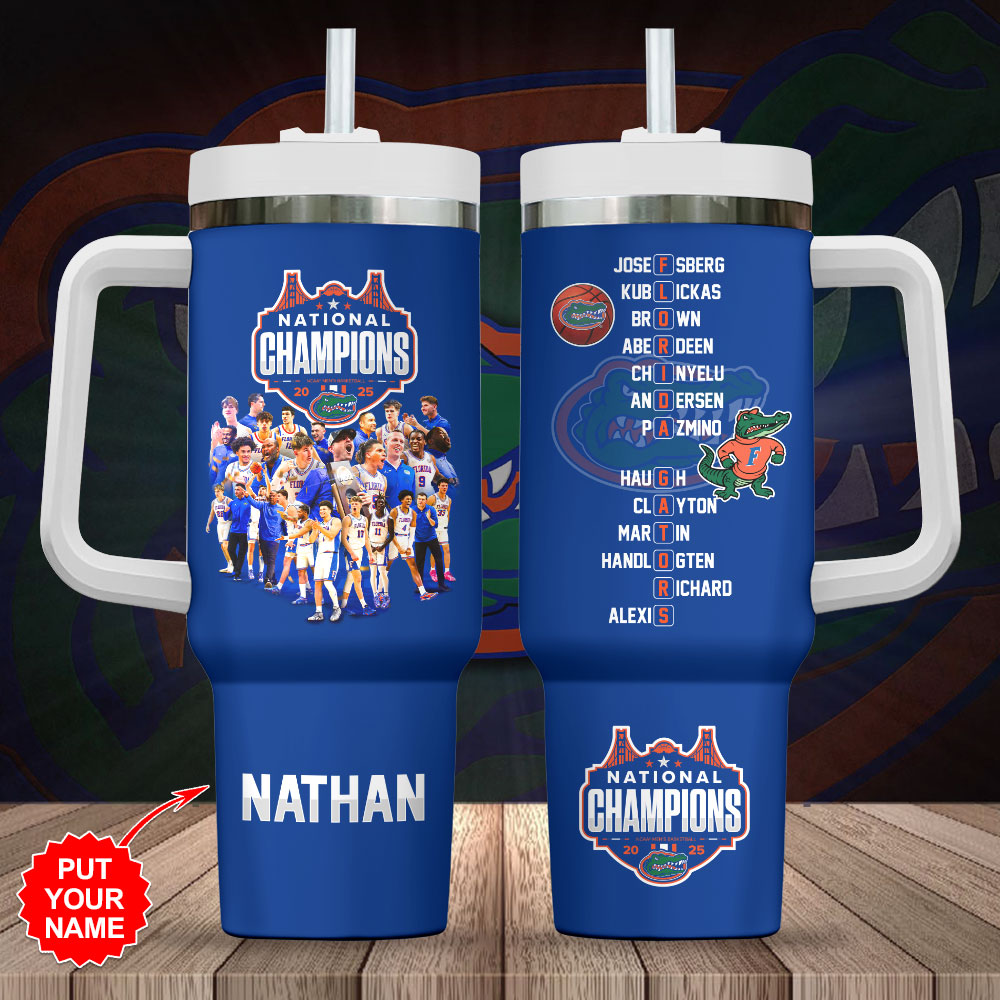 Florida Gators NCAA Men’s Basketball Sports Custom Stanley Cup 40 oz 30 oz Tumbler With HandleTVC2301247