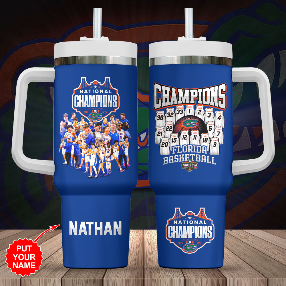 Florida Gators NCAA Men’s Basketball Sports Custom Stanley Cup 40 oz 30 oz Tumbler With HandleTVC2301247