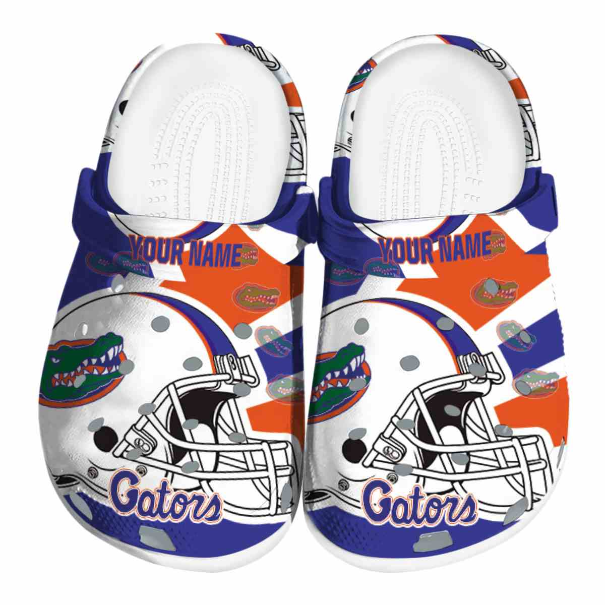 Florida Gators NCAA Sport Crocs Crocband Clogs Shoes Comfortable For Men Women and Kids