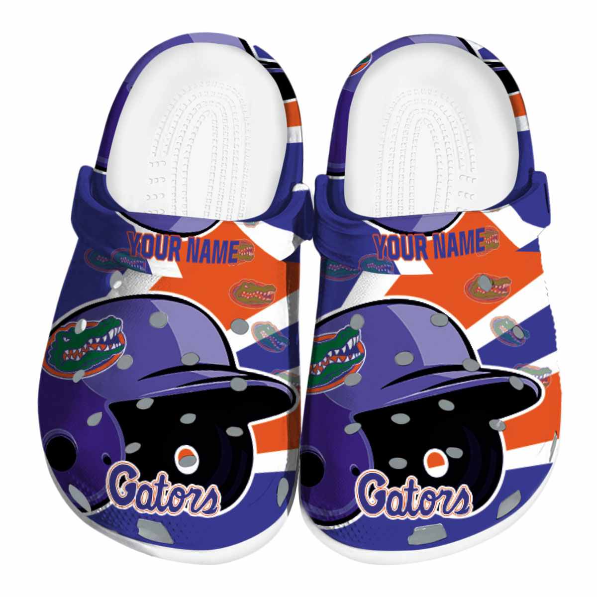 Florida Gators NCAA Sport Crocs Crocband Clogs Shoes Comfortable For Men Women and Kids