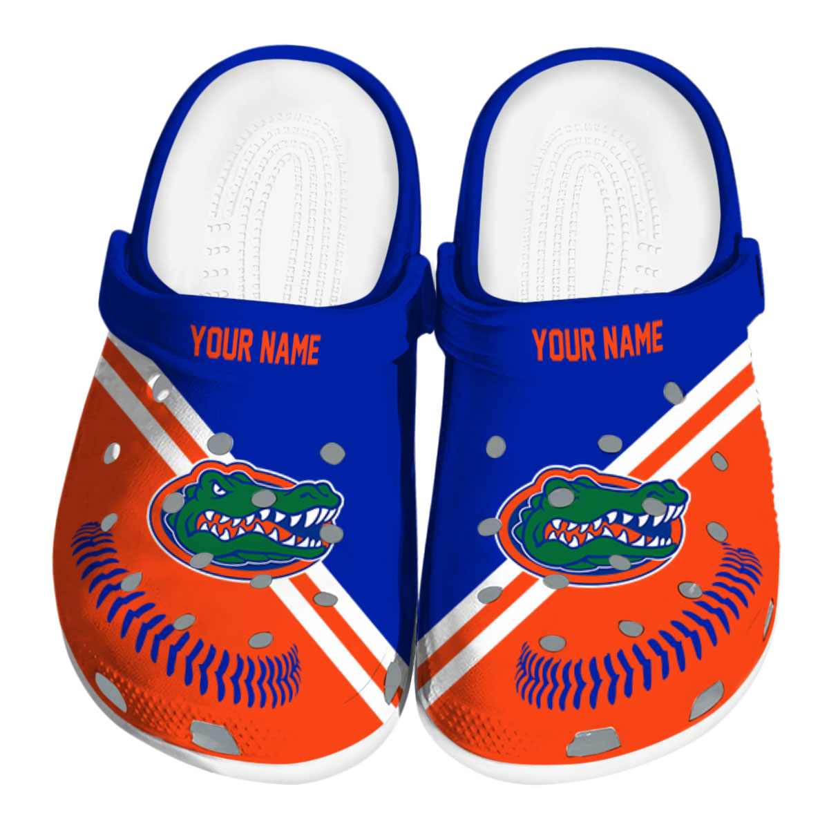 Florida Gators NCAA Sport Crocs Crocband Clogs Shoes Comfortable For Men Women and Kids