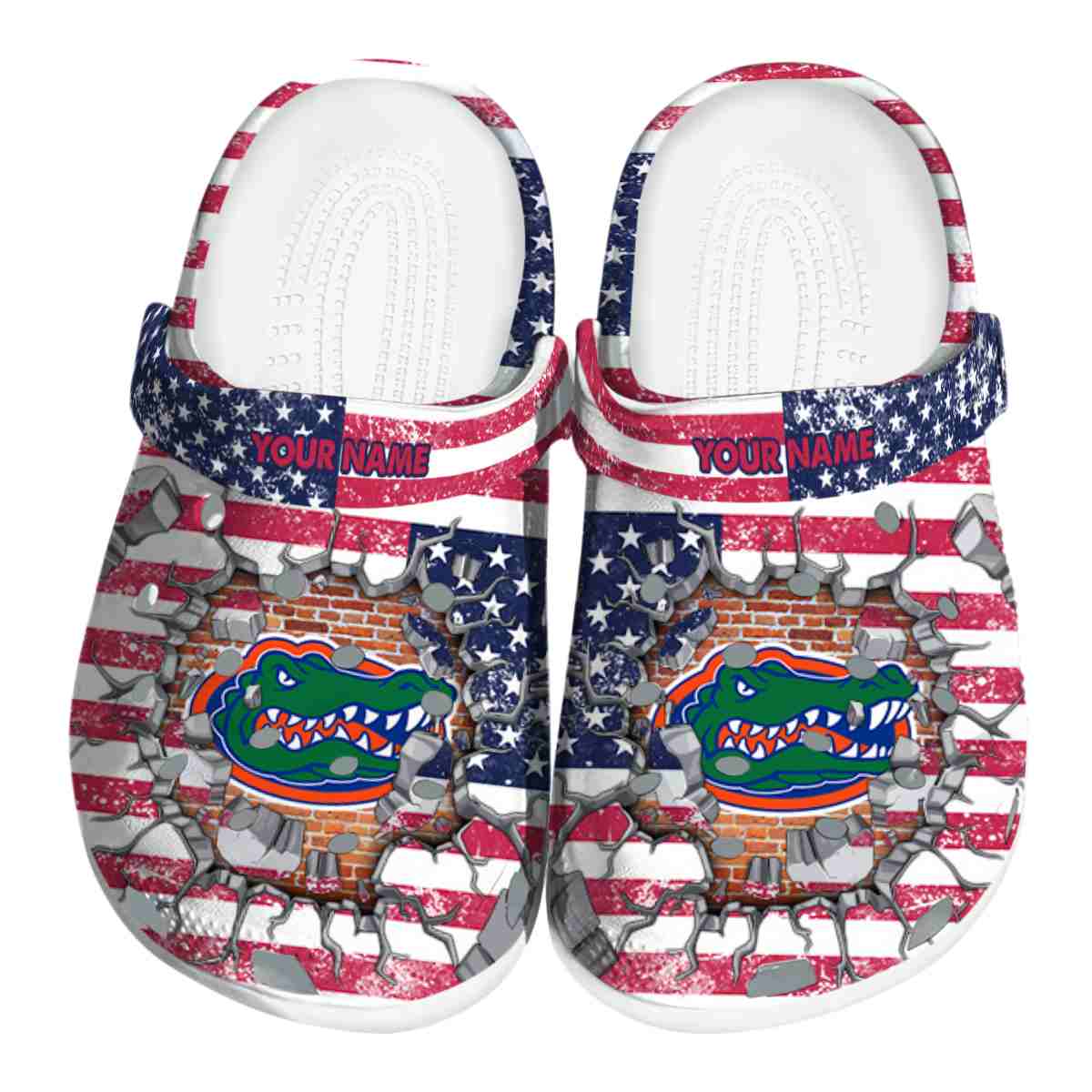 Florida Gators NCAA Sport Crocs Crocband Clogs Shoes Comfortable For Men Women and Kids
