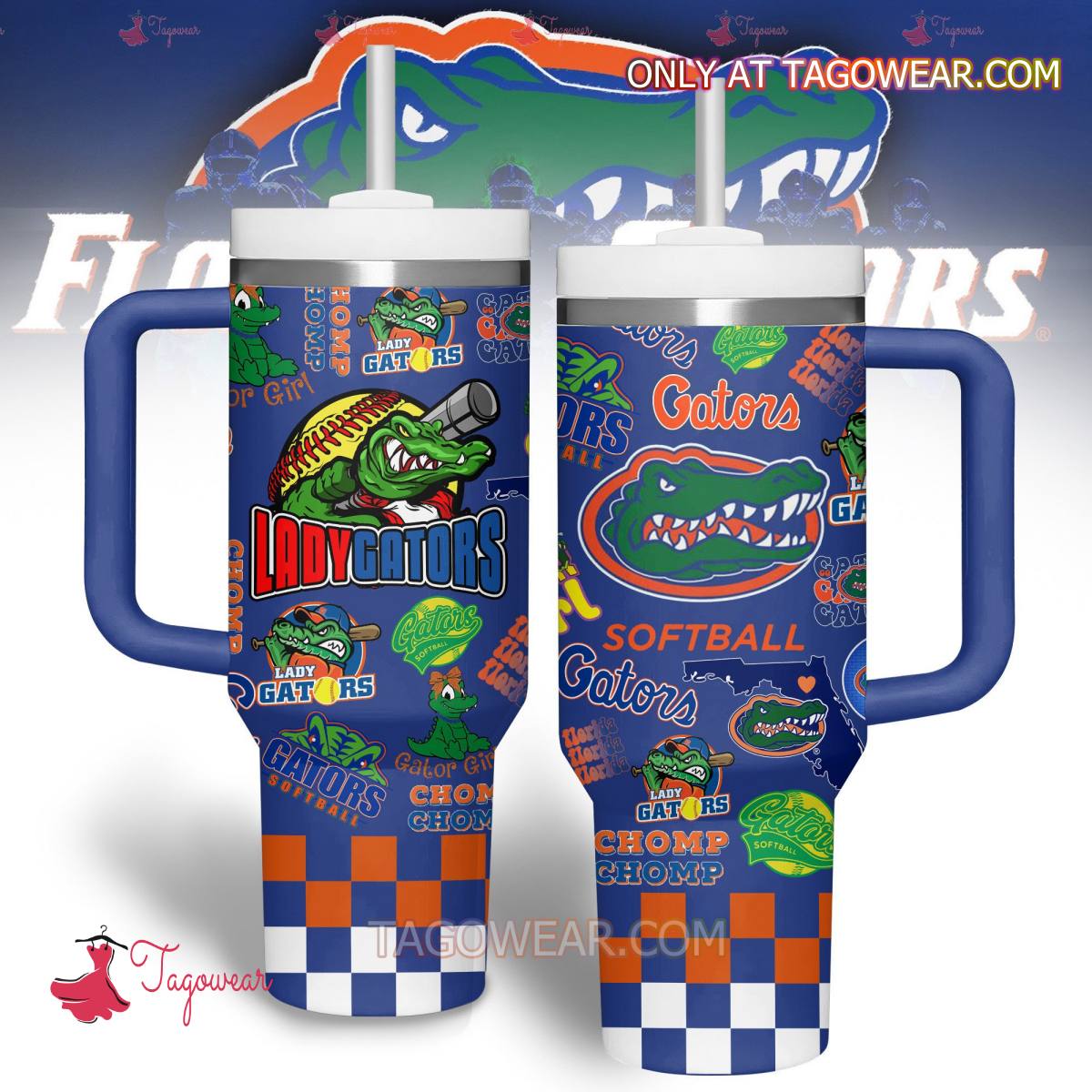 Florida Gators Softball NCAA Custom Stanley Cup 40 oz 30 oz Tumbler With HandleTVC2301234