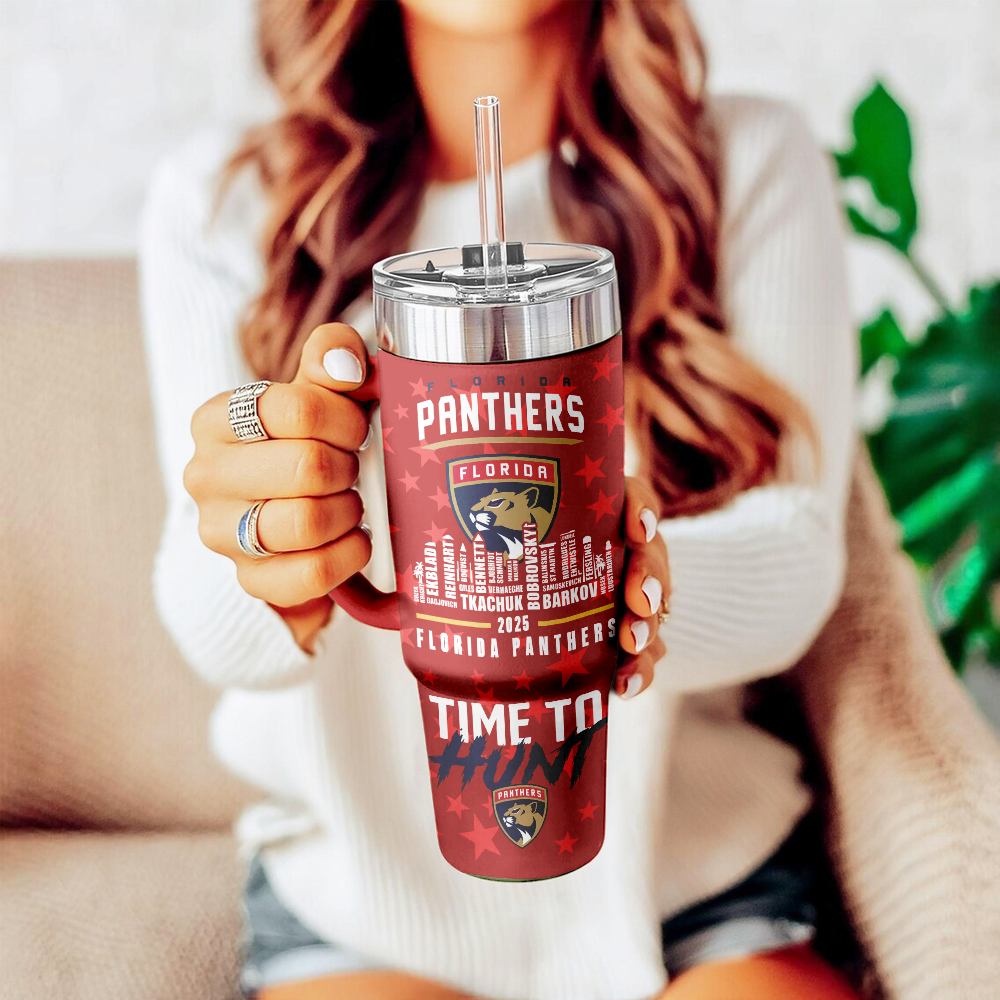 Florida Panthers Custom Stanley Cup 40 oz 30 oz Tumbler With HandleTVC2301131 - Image 2