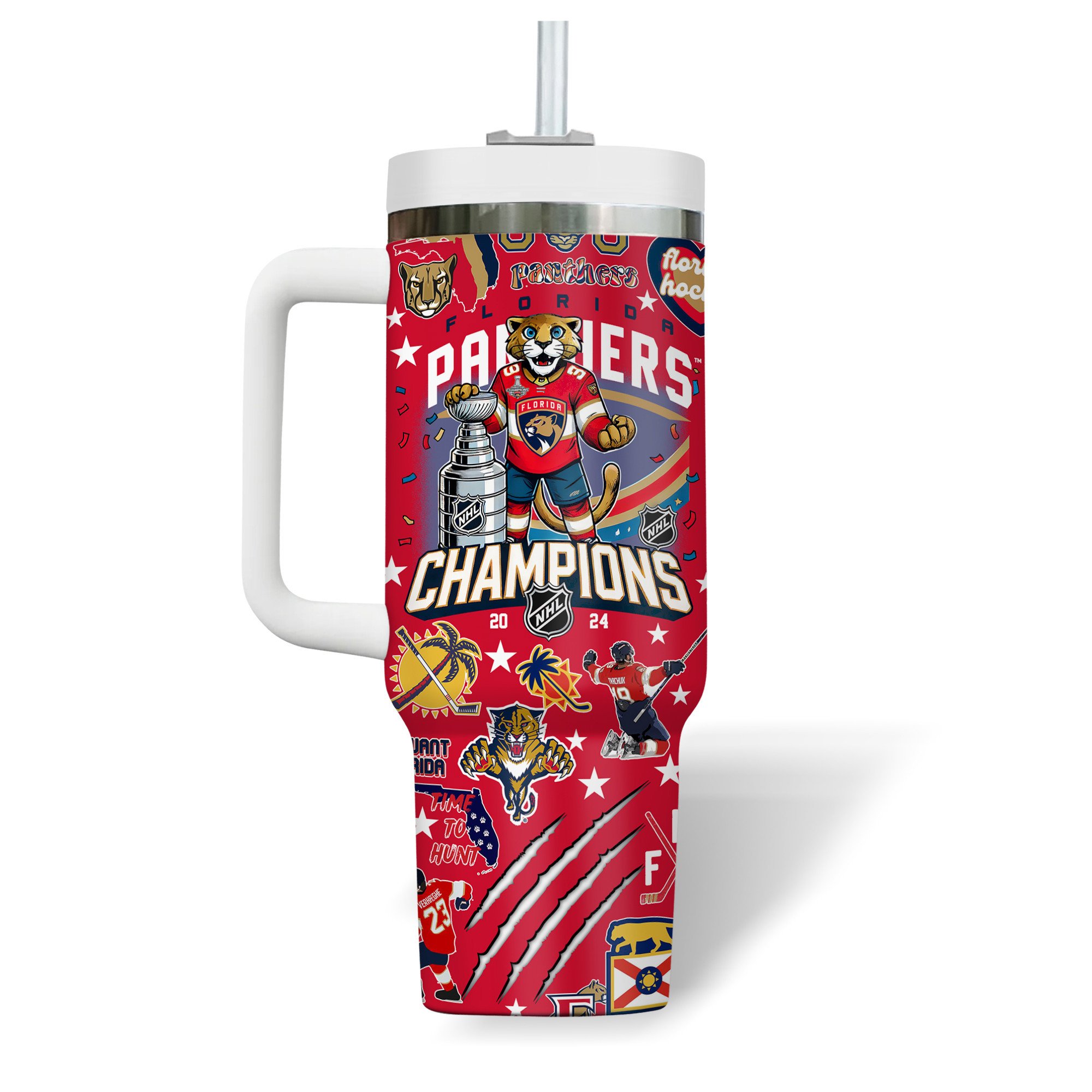 Florida Panthers NHL Custom Stanley Cup 40 oz 30 oz Tumbler With HandleTVC2301738 - Image 3
