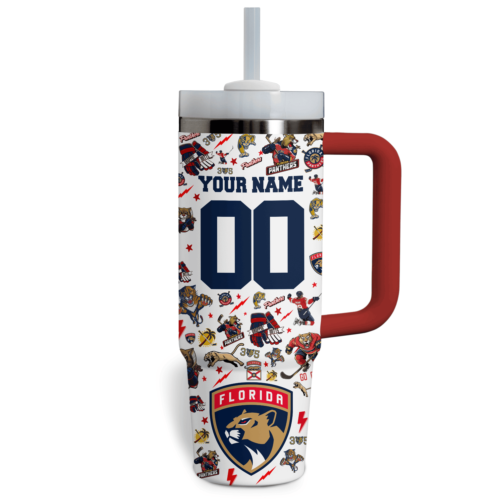 Florida Panthers NHL Custom Stanley Cup 40 oz 30 oz Tumbler With HandleTVC2301766 - Image 3