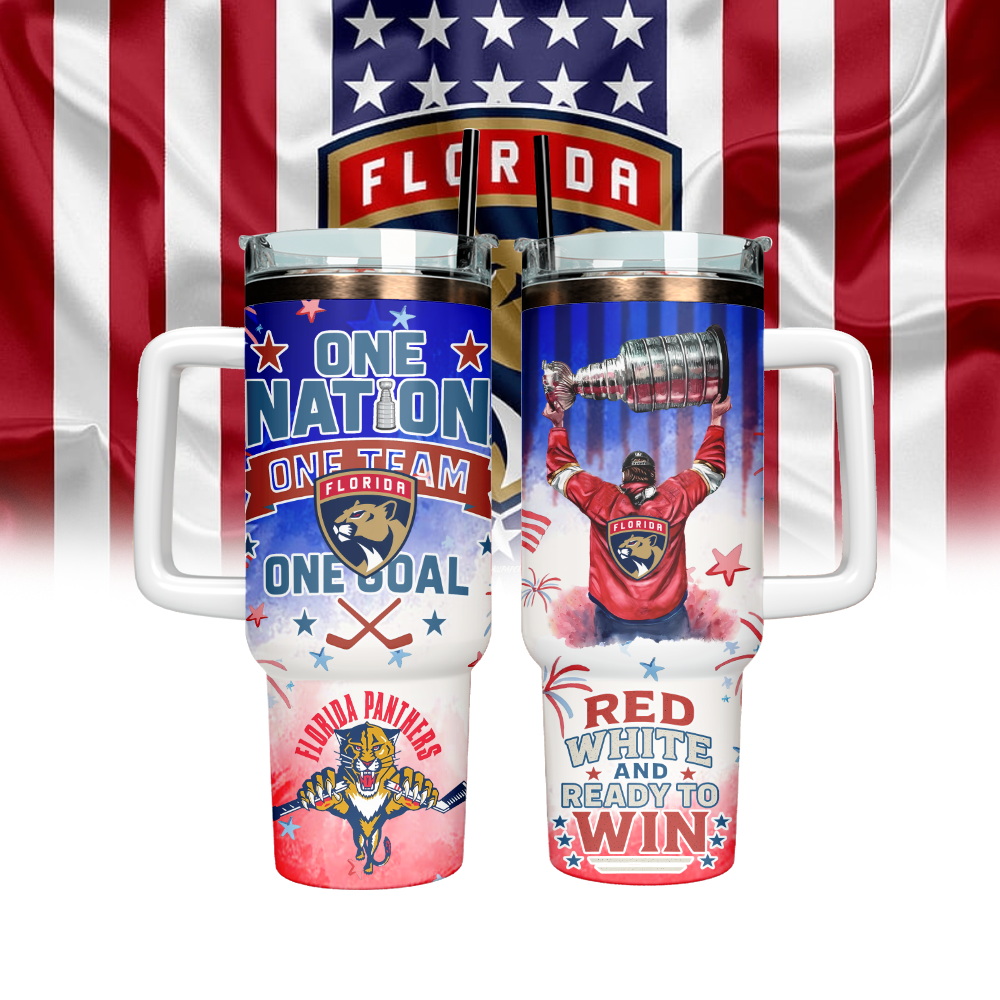 Florida Panthers x Independence Day Custom Stanley Cup 40 oz 30 oz Tumbler With HandleTVC2301130