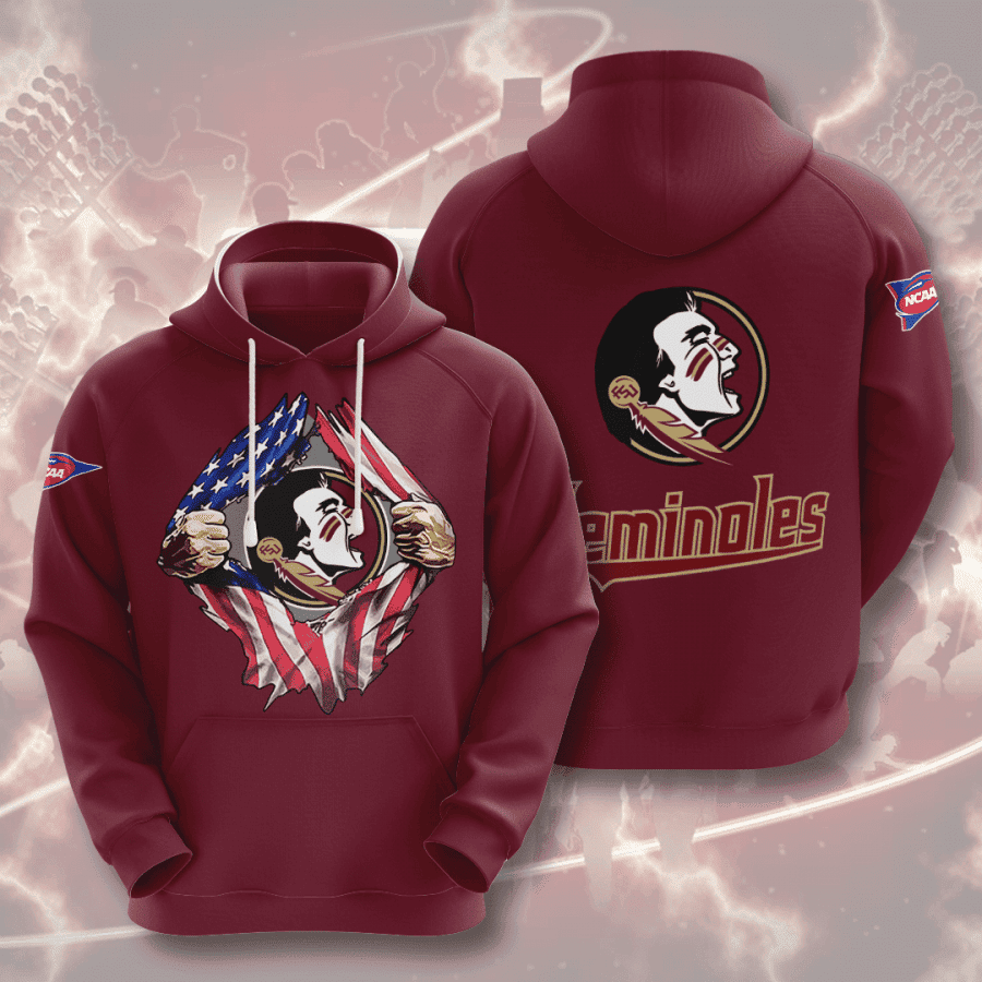 Florida State Seminoles 3D All Over Print Hoodie, Zip Hoodie