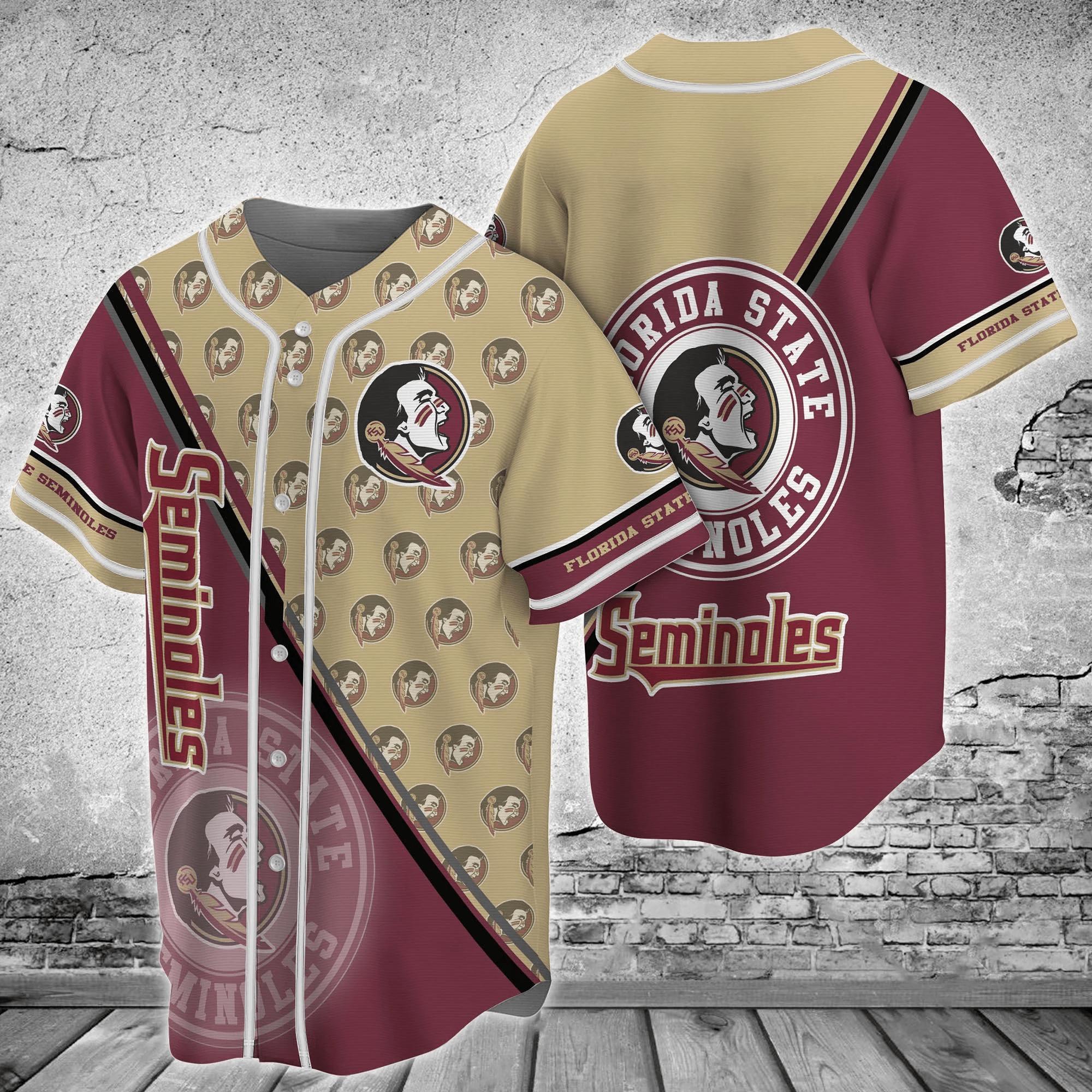 Florida State Seminoles Ncaa Baseball Jersey Shirt For Fans