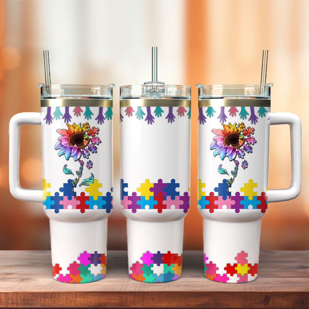 Flower Art Custom Stanley Cup 40 oz 30 oz Tumbler With HandleTVC2301245