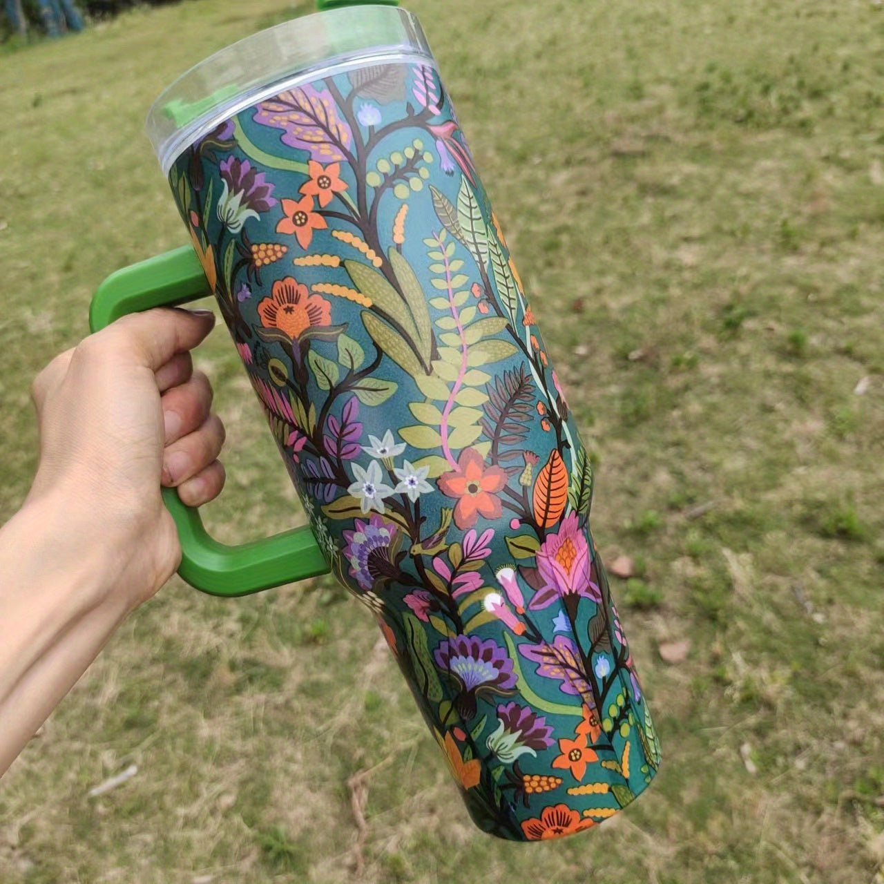 Flower Leaf Custom Stanley Cup 40 oz 30 oz Tumbler With HandleTVC2301661