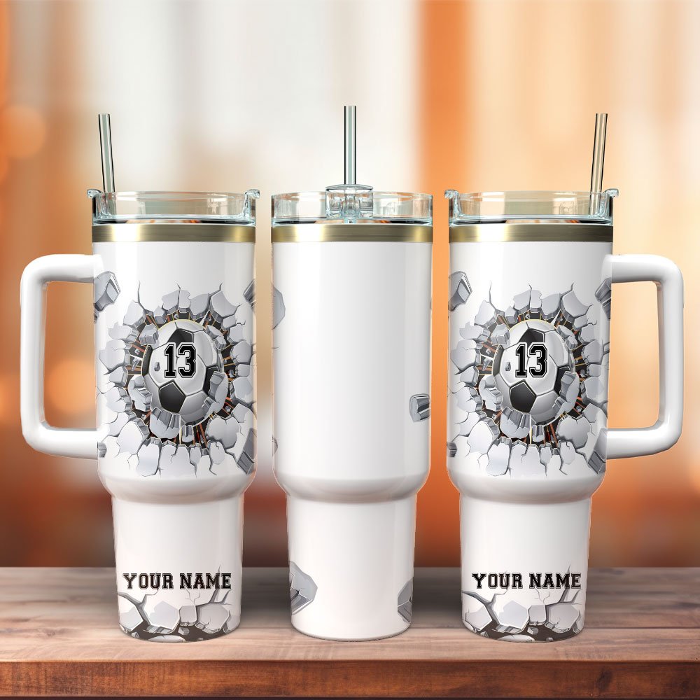 Football Artwork Custom Stanley Cup 40 oz 30 oz Tumbler With HandleTVC2301244