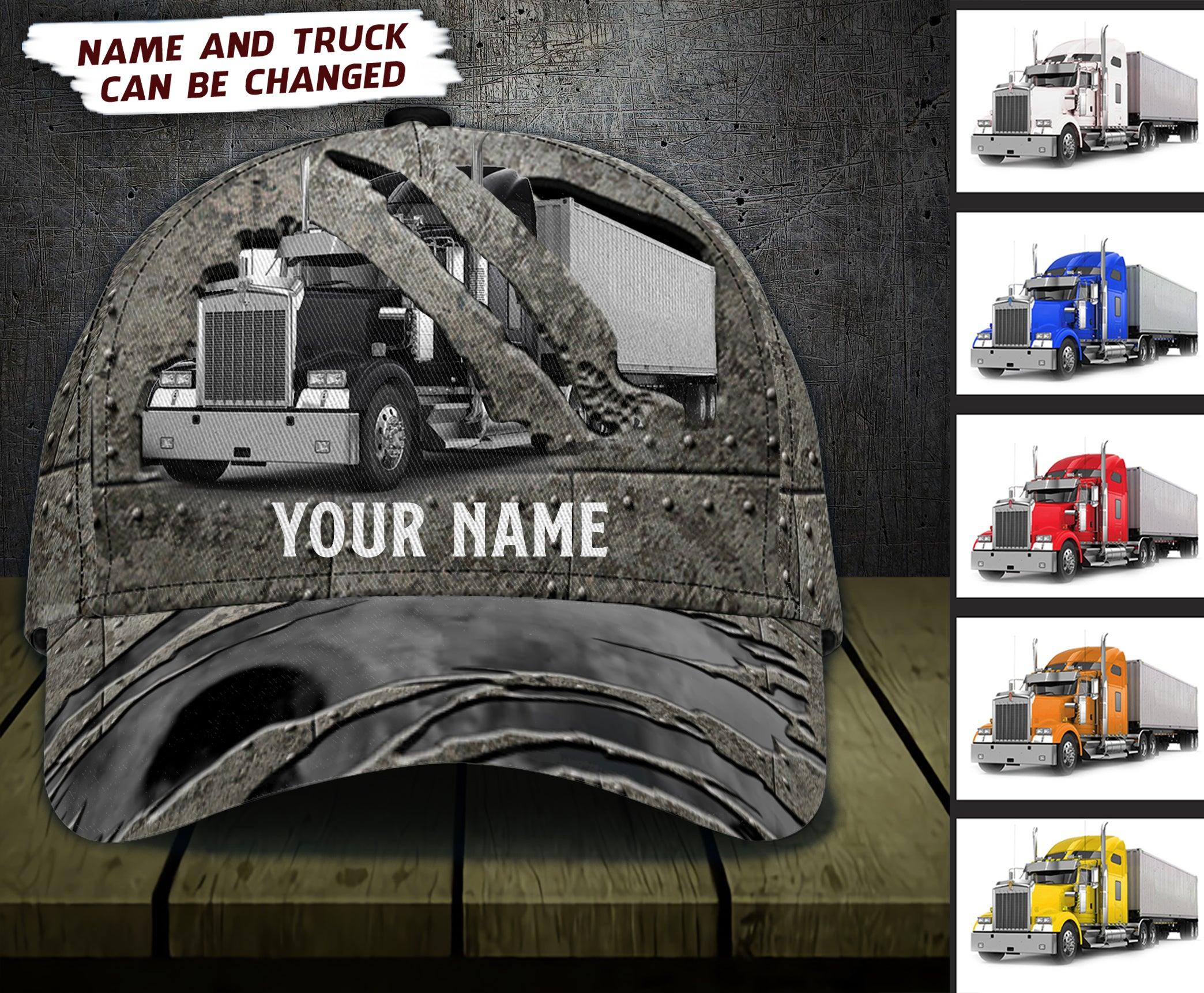 For Trucker Lovers Personalized Classic Cap, Gift for Truckers Trucker Hats Custom Hats Gifts For Men & Women