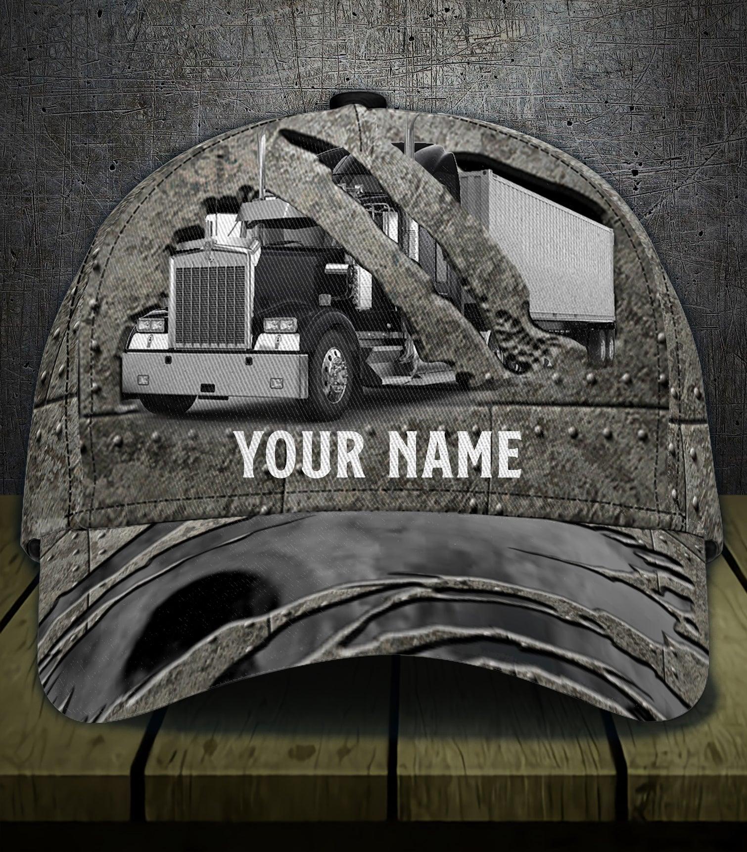 For Trucker Lovers Personalized Classic Cap, Gift for Truckers Trucker Hats Custom Hats Gifts For Men & Women