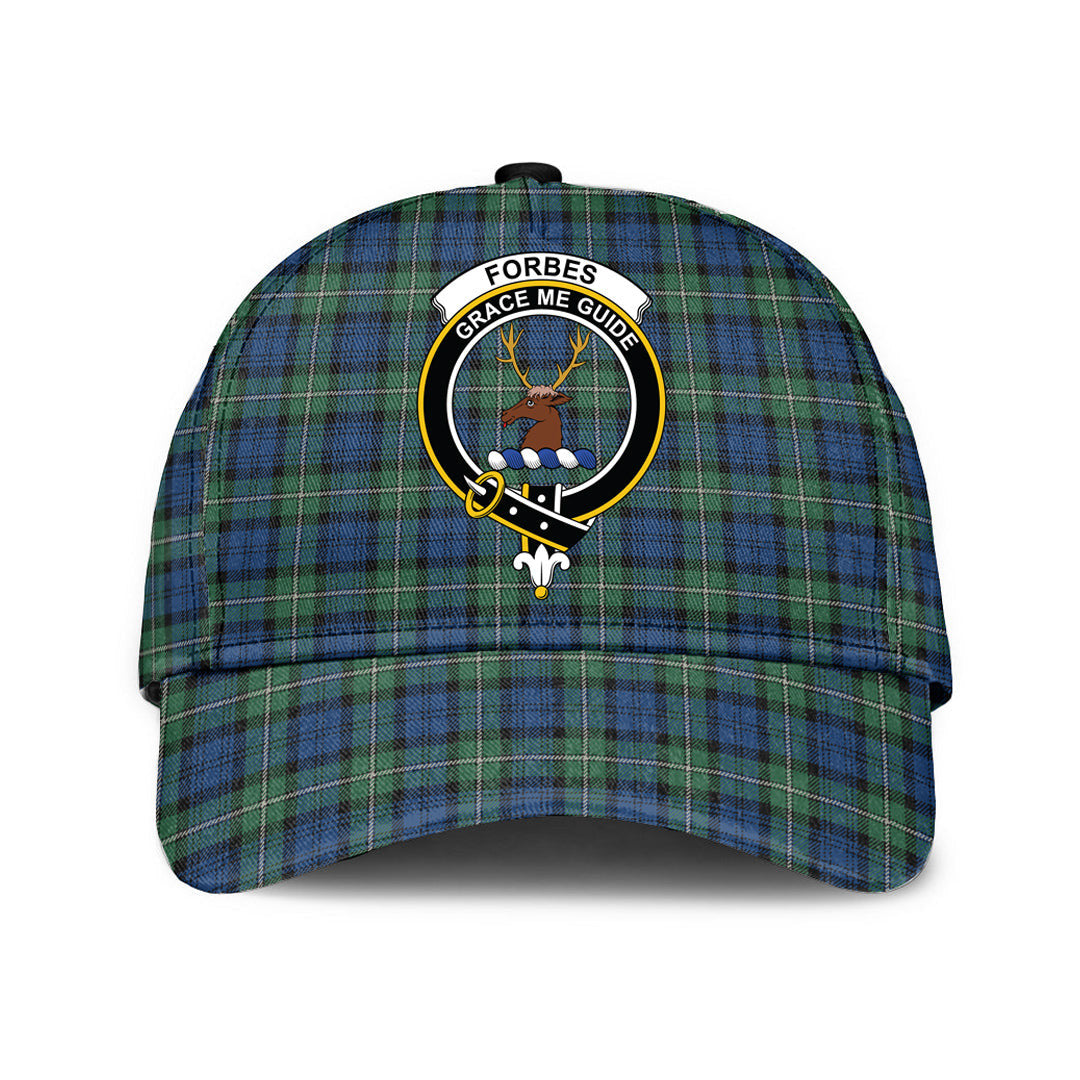 Forbes Ancient Tartan Baseball Cap, Tartan Plaid Cap with Family Crest K23 Trucker Hats Custom Hats Gifts For Men & Women