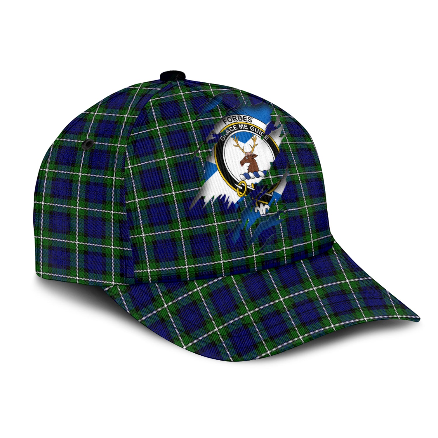 Forbes Modern Tartan Plaid Cap, Family Crest In Me Style Tartan Baseball Cap TS23 Trucker Hats Custom Hats Gifts For Men & Women