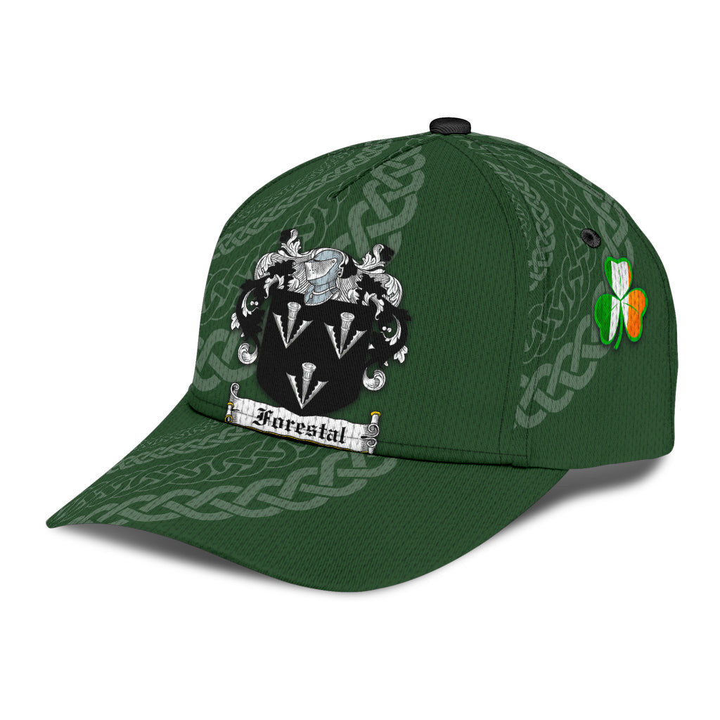 Forestal Coat Of Arms - Irish Family Crest St Patrick's Day Hat Classic Cap Trucker Hats Custom Hats Gifts For Men & Women