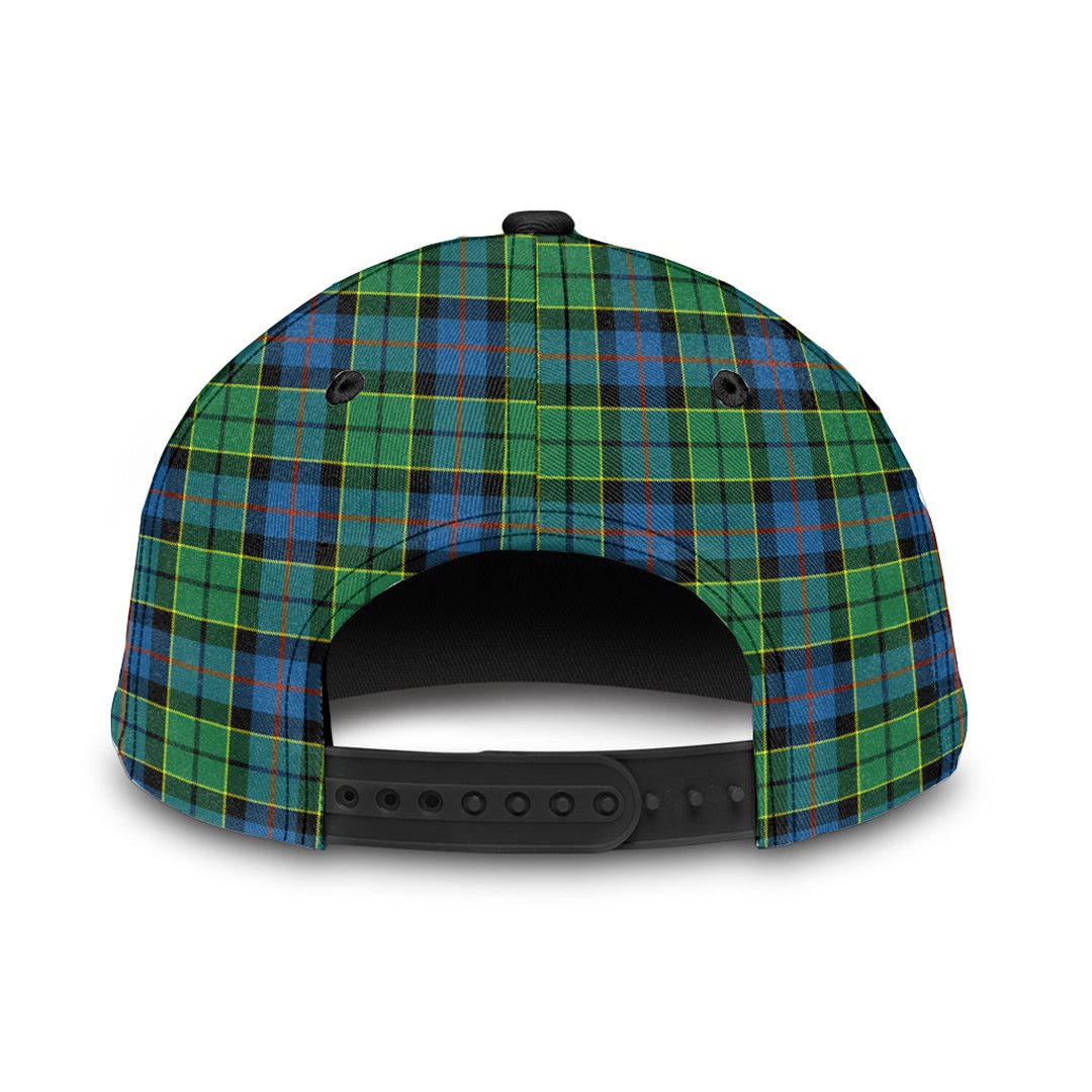 Forsyth Ancient Tartan Baseball Cap, Tartan Plaid Cap with Family Crest K23 Trucker Hats Custom Hats Gifts For Men & Women