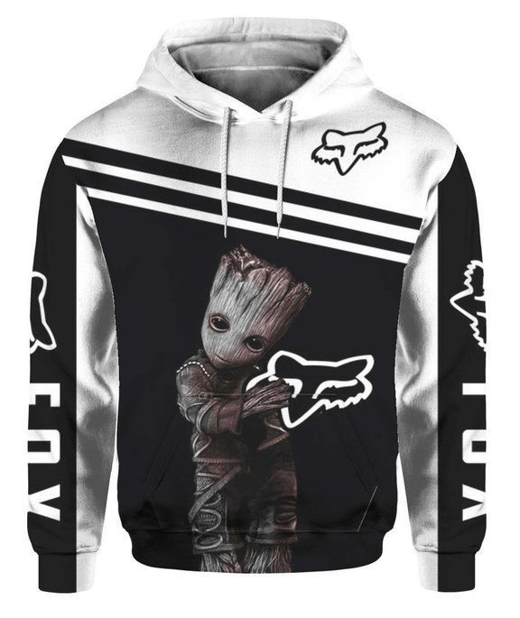 Fox Racing 3D All Over Print Hoodie, Zip Hoodie