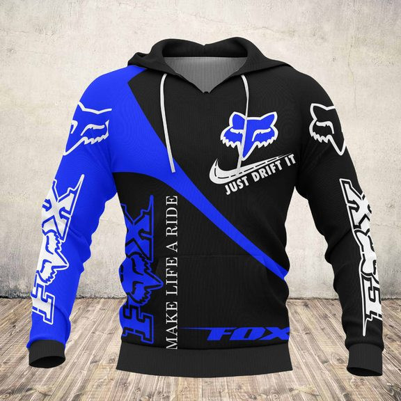Fox Racing 3D All Over Print Hoodie, Zip Hoodie
