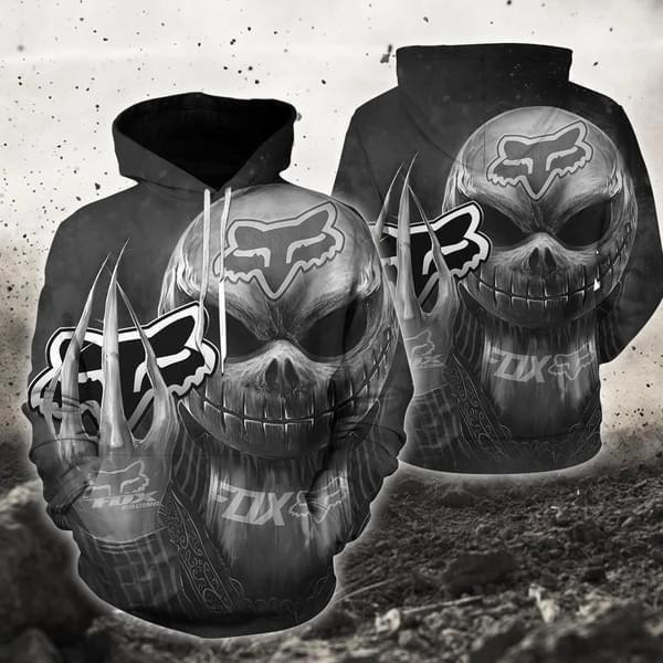 Fox Racing 3D All Over Print Hoodie, Zip Hoodie