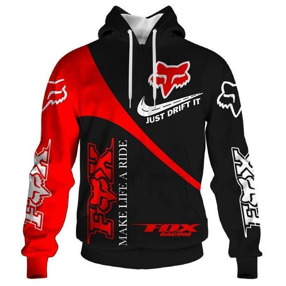 Fox Racing 3D All Over Print Hoodie, Zip Hoodie