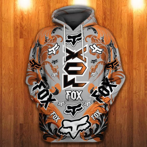 Fox Racing 3D All Over Print Hoodie, Zip Hoodie